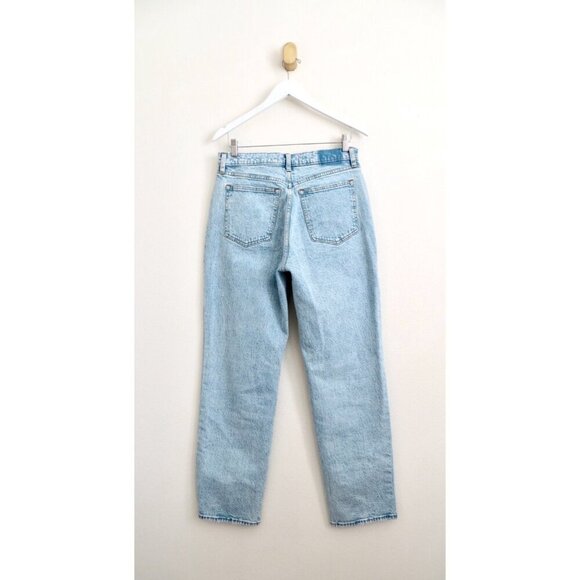 NEW! Abercrombie & Fitch 90’s Relaxed Jean High Rise Light Wash SZ 30/10 Reg - Picture 12 of 15